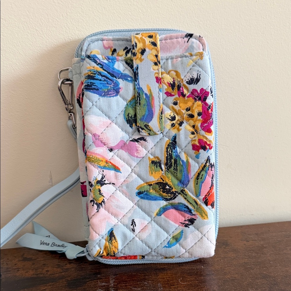 Vera Bradley Multicolor Quilted Wristlet